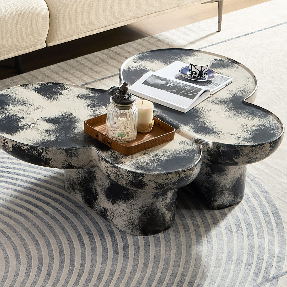 Butterfly Design Style Coffee Table
