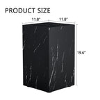 MDF Table - 11.8 x 11.8 x 19.6 Inch