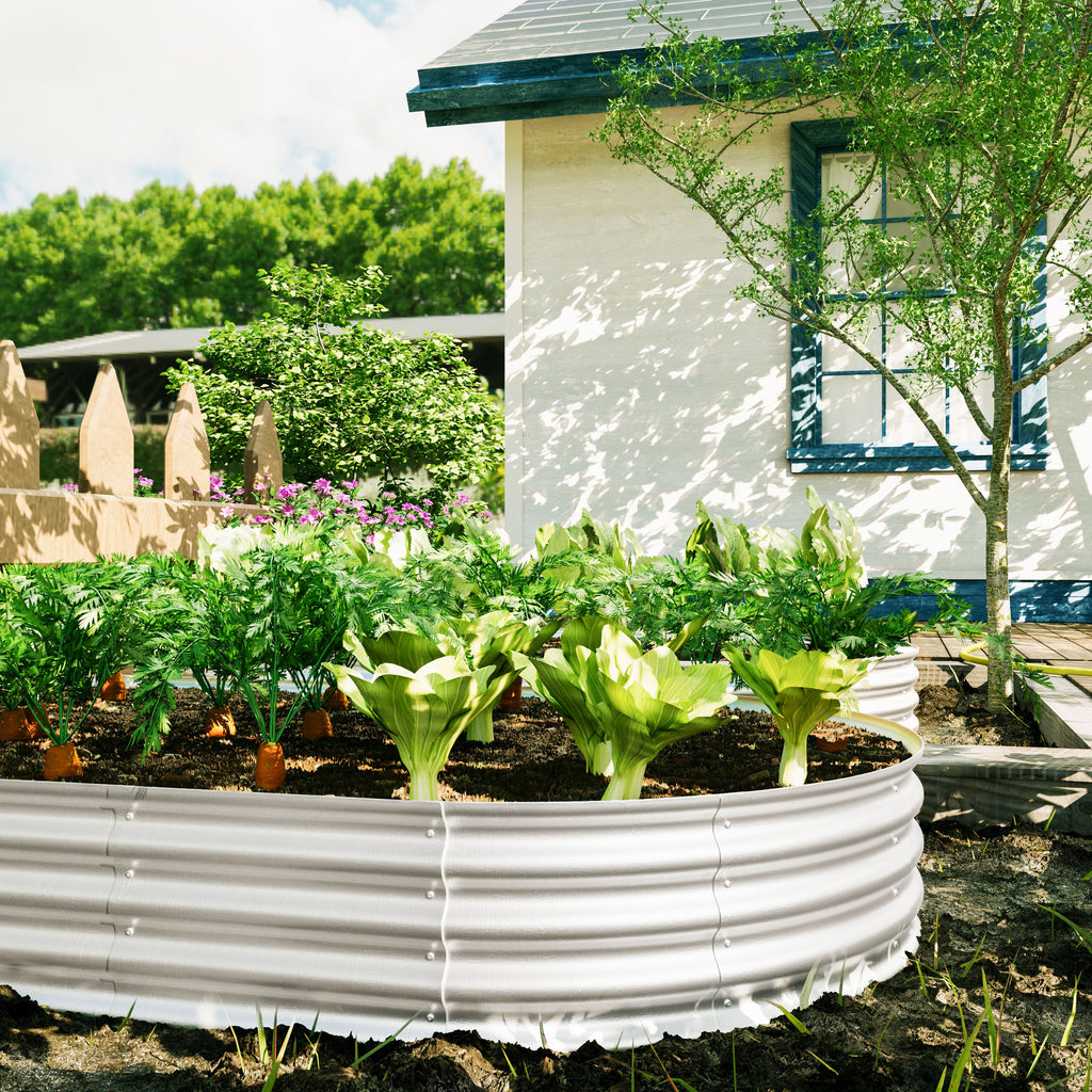 2Pcs Raised Garden Bed Kit