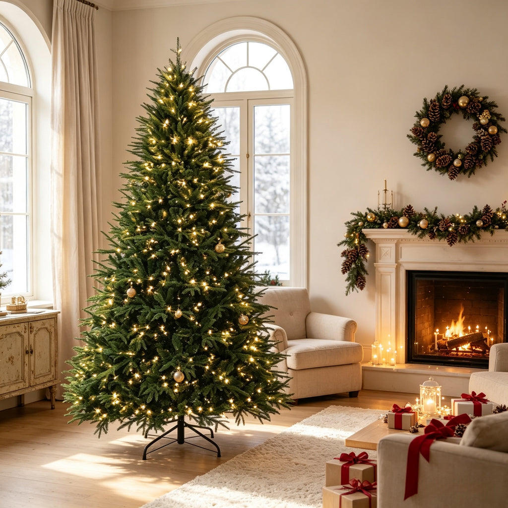 Festive Easy-Setup Artificial Christmas Tree