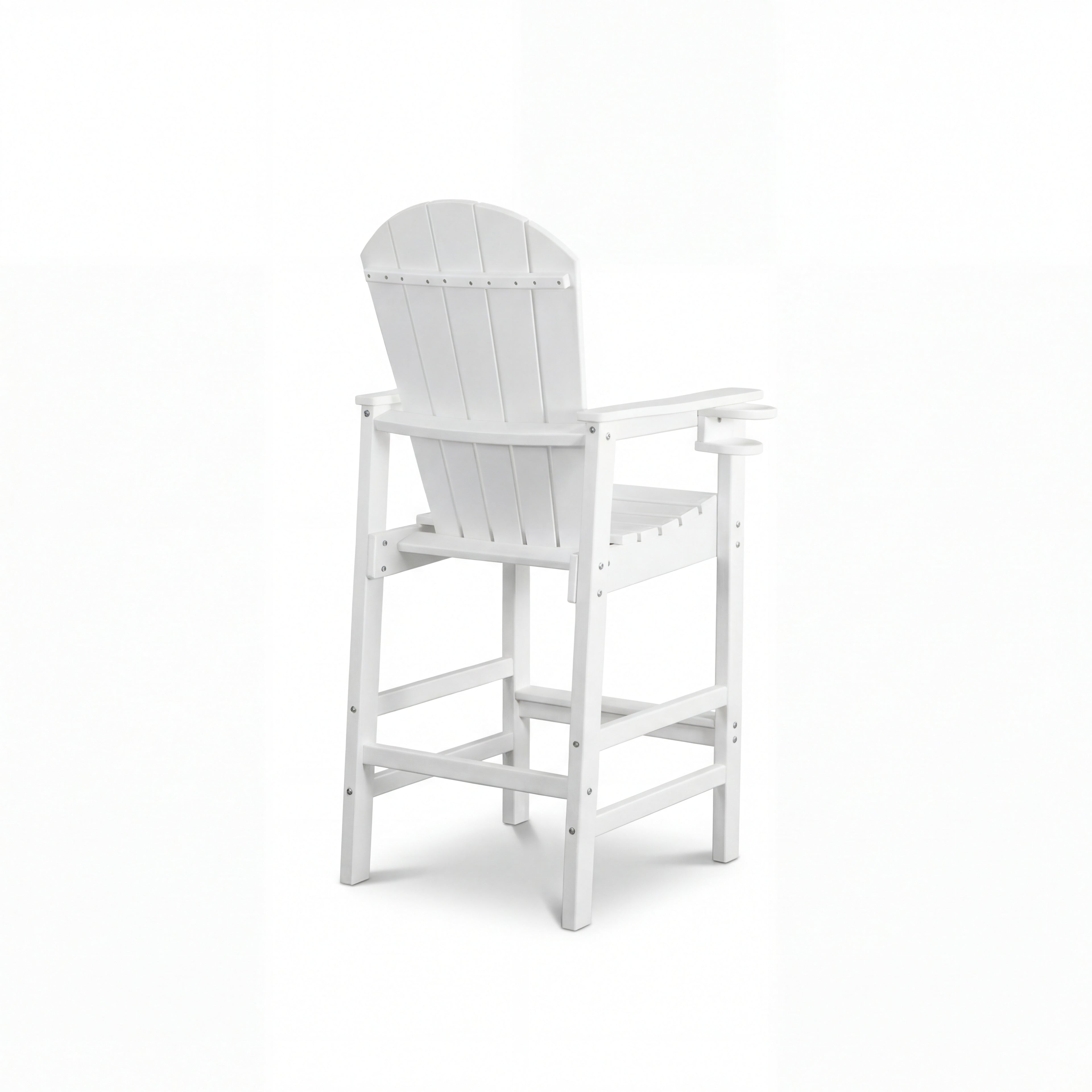 All-Weather HDPE Bar Height Adirondack Chair