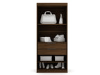 Mulberry 36" Wardrobe Closet in Chestnut