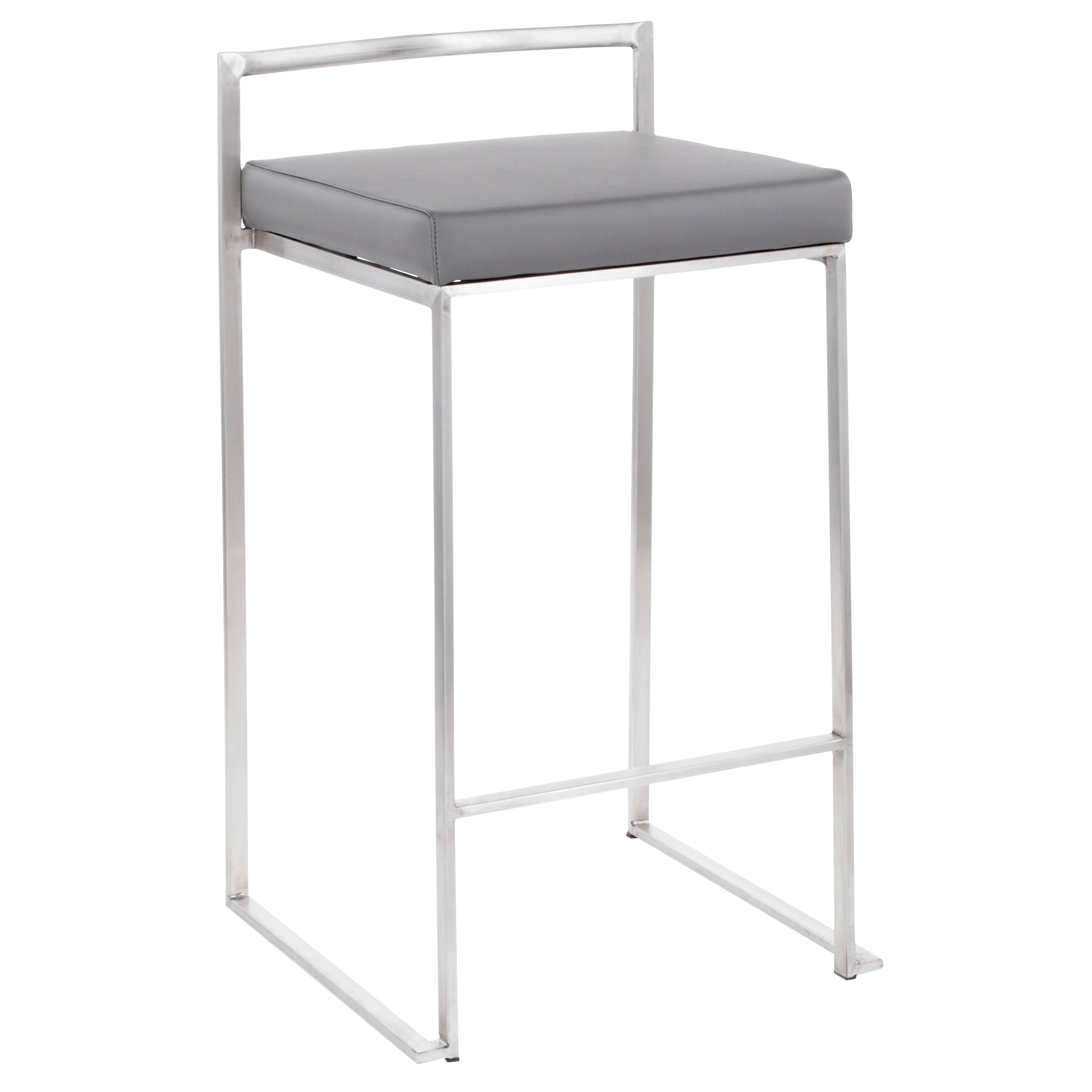 Contemporary Stackable Counter Stool