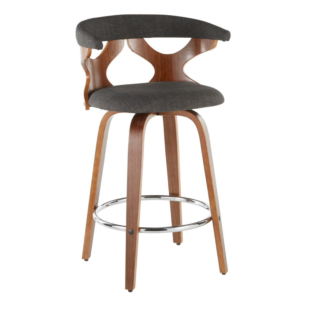 Mid-Century Modern Counter Stool
