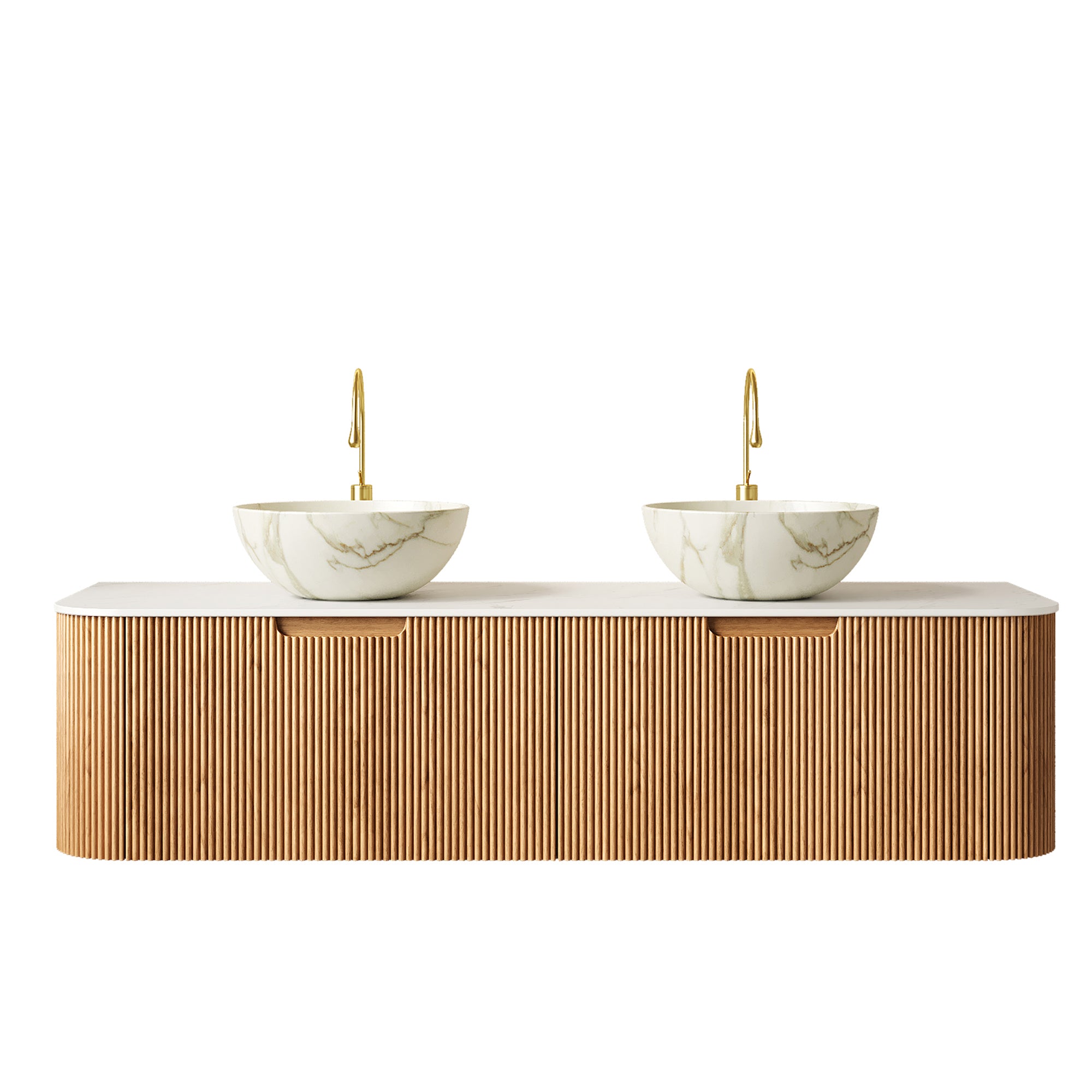 Dina 60" Bathroom Vanity & Sinks