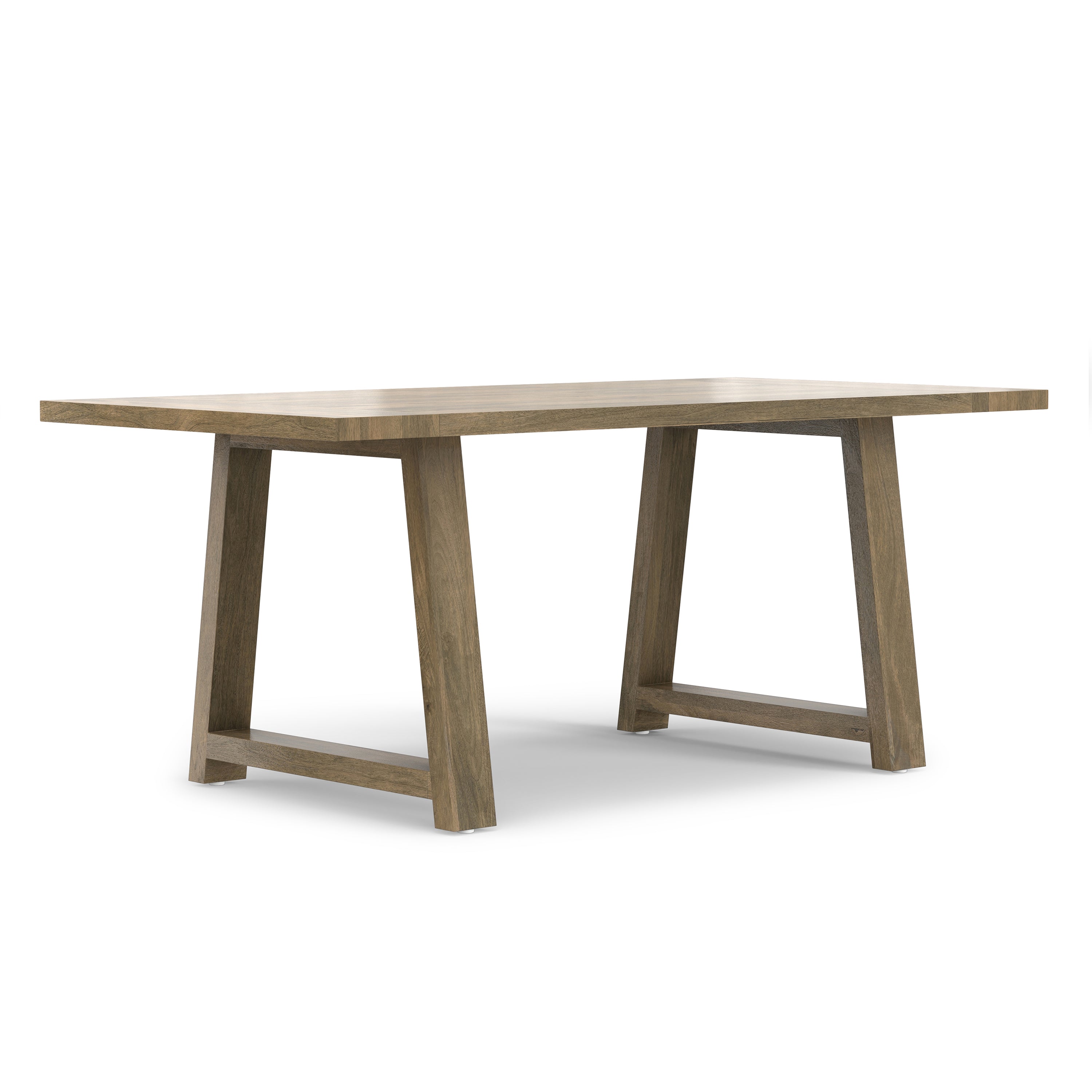 Whitley 72 Inch Wide Solid Mango Farmhouse Dining Table