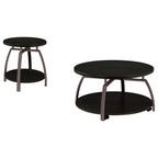 Starrett Dark Coffee Table and End Table Set