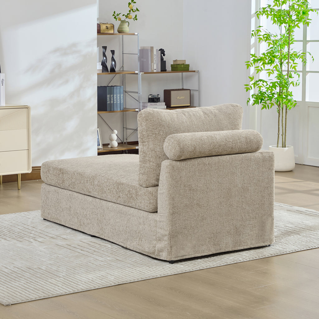 31.69" Wide Modular Sofa Bed with Cushions