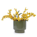 Handmade Solid Glaze Ceramic Planter Set of 3