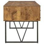 Sonoma Rustic Nutmeg 4-Drawer Writing Desk