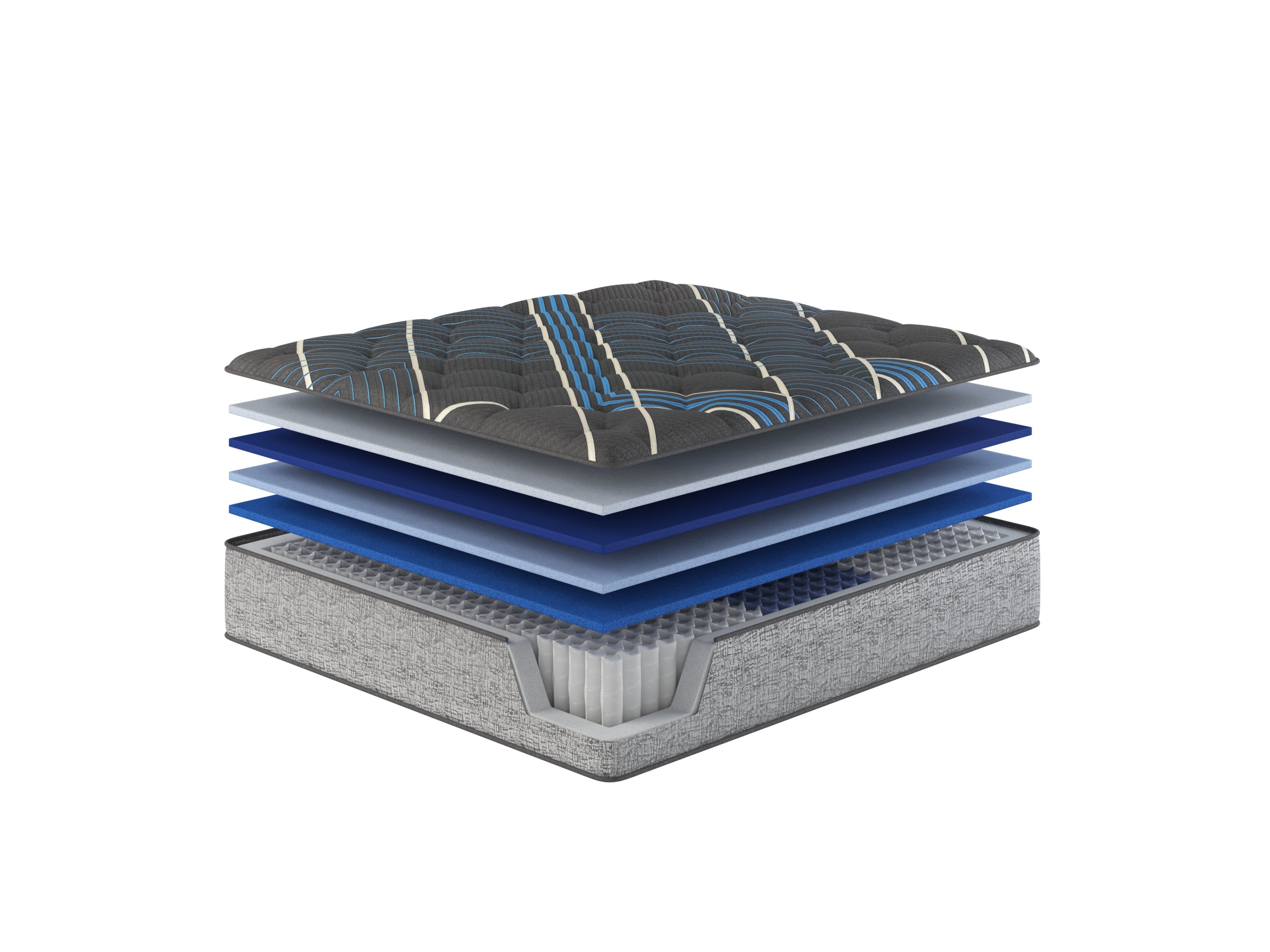 Restonic Comfort Care 14" Hybrid Mattress, California King