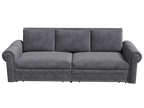 Chesterfield Velvet Convertible Sleeper Sofa