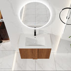 30" Wall-Mounted Bathroom Vanity with Sink Combo