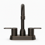 2 Handles Bathroom Sink Faucet in Oil Rubbed Bronze