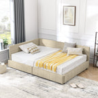 Full Size Storage Upholstered Tufted Bed Frame