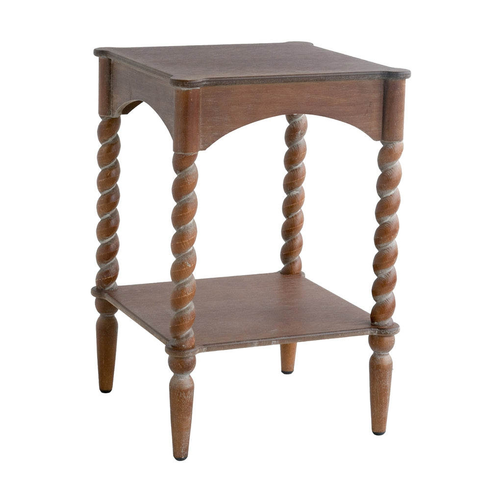 Distressed Rustic Side Table