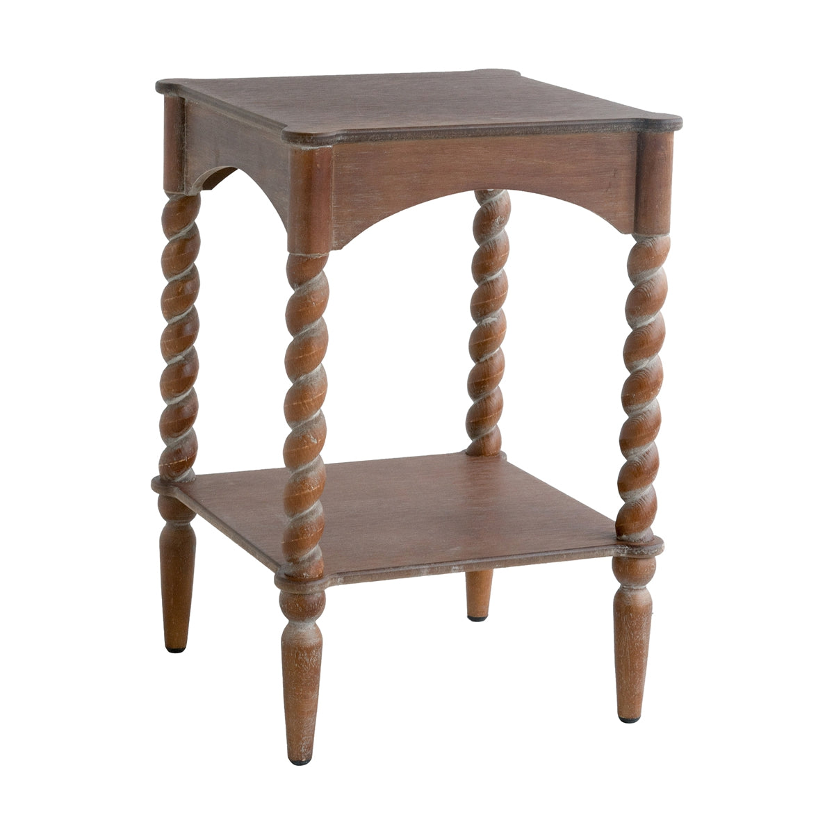 Distressed Rustic Side Table