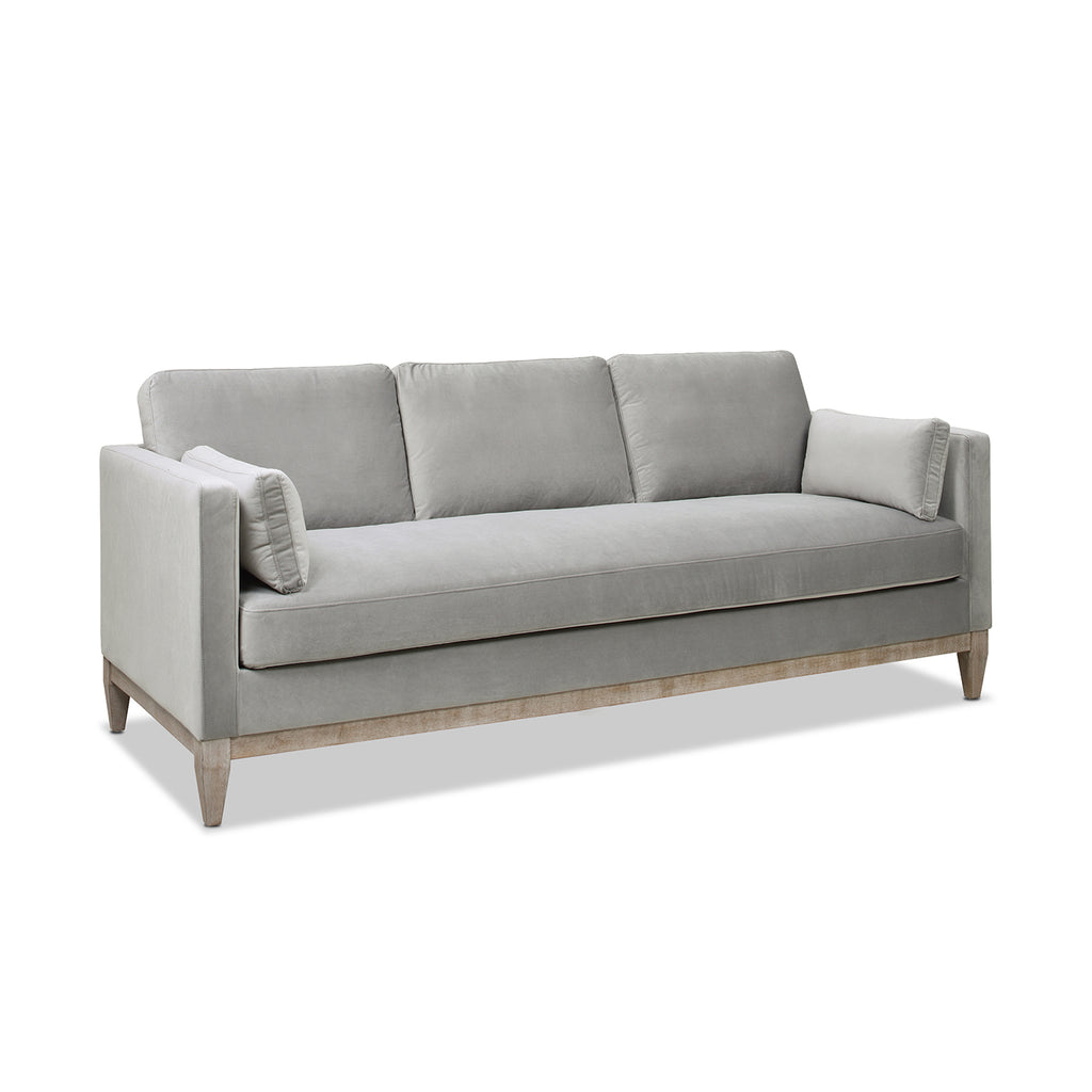 Knox 84" Modern Farmhouse Sofa, Opal