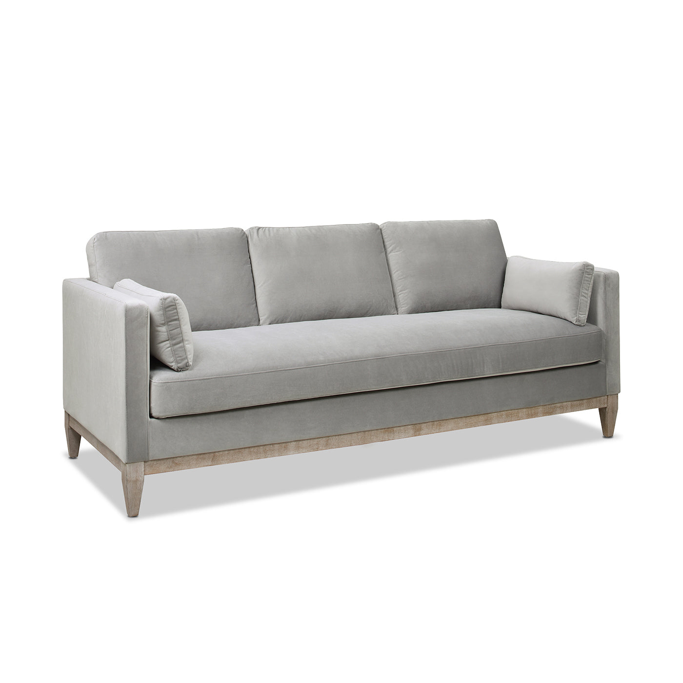 Knox 84" Modern Farmhouse Sofa, Opal