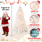9FT Pre-Lit Christmas Tree