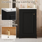 20-Inch Bathroom Vanity with Ceramic Sink