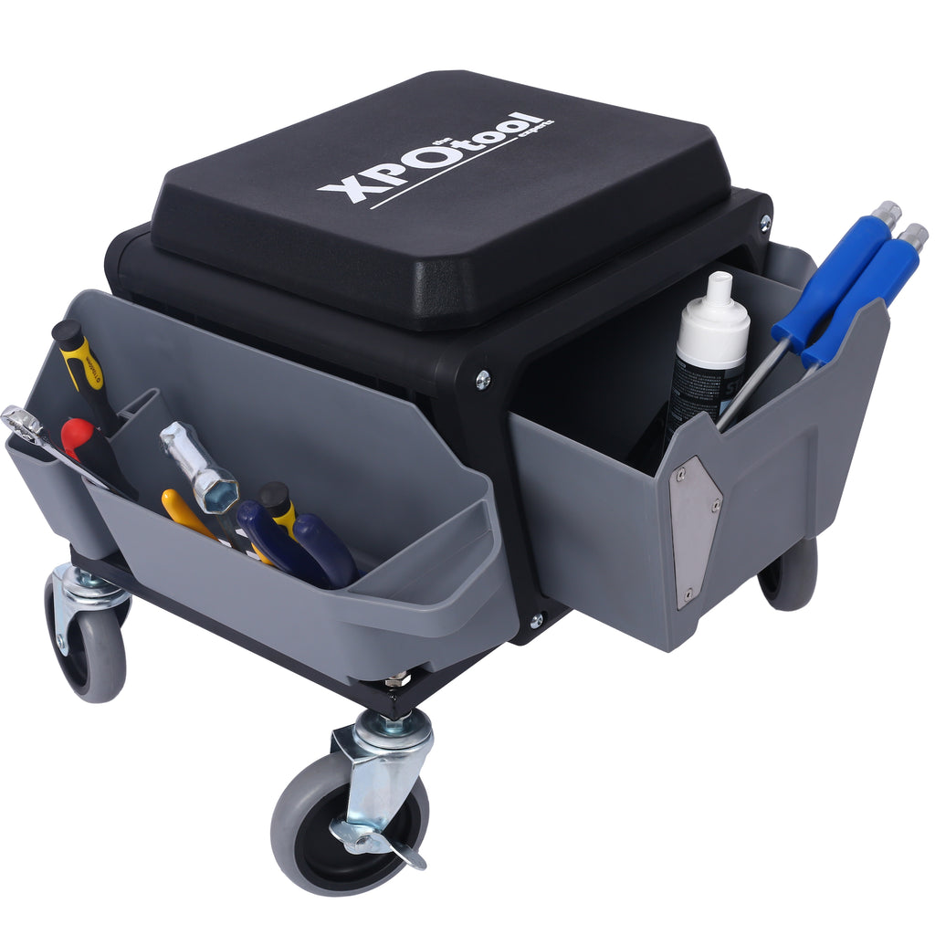 Heavy Duty Mechanic Stool with Wheels
