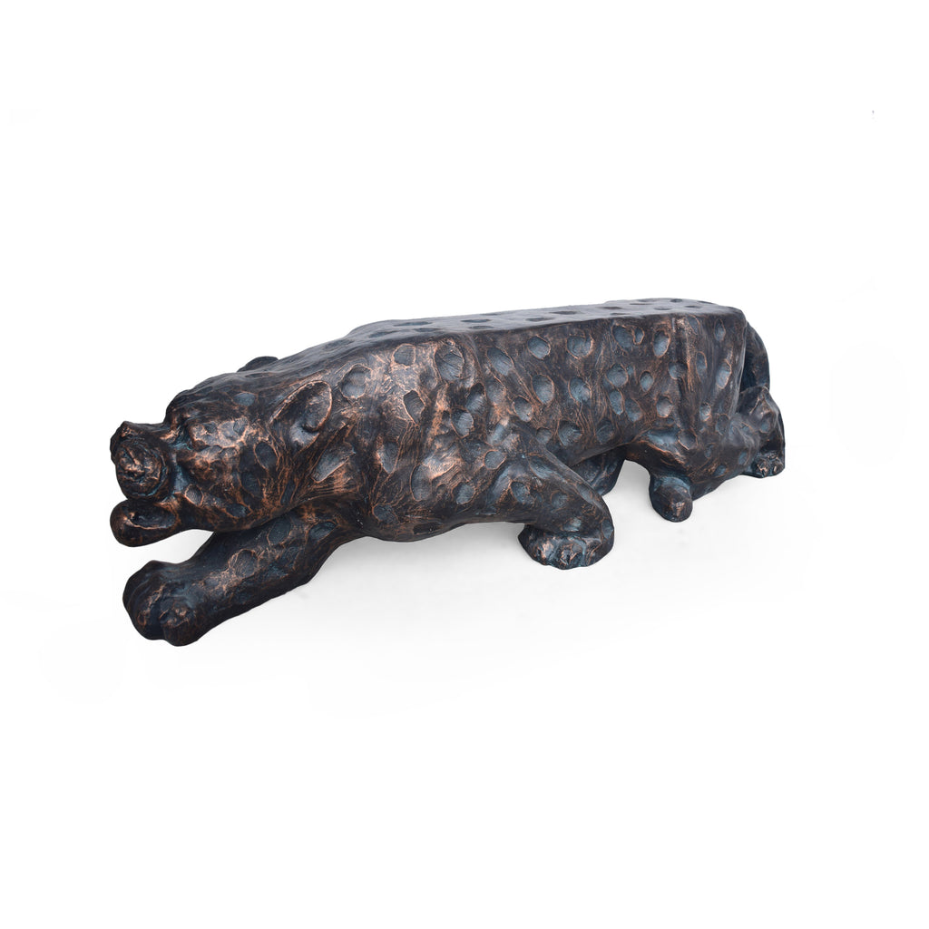 Leopard Lightweight Concrete Bench