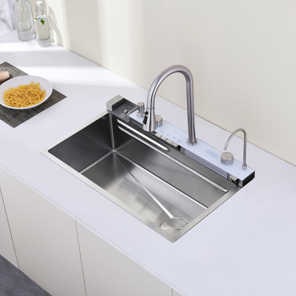 Pull-Out Faucet Vegetable Sink