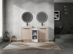 60 Inch Freestanding Bathroom Vanity with Ceramic Sink