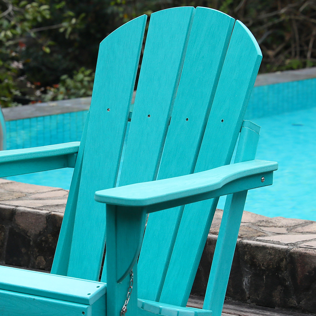 Adirondack Folding Chair with Dual Cup Holders