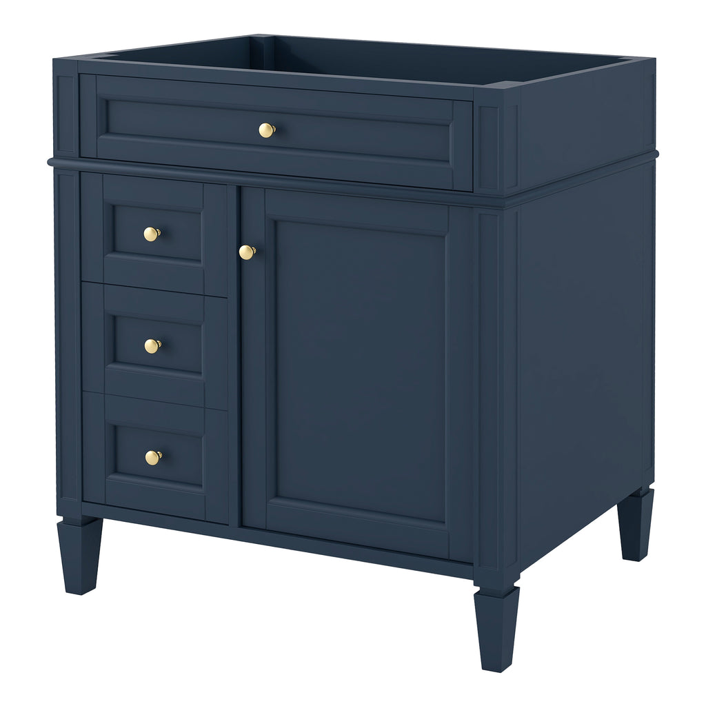 30" Bathroom Vanity Without Top Sink