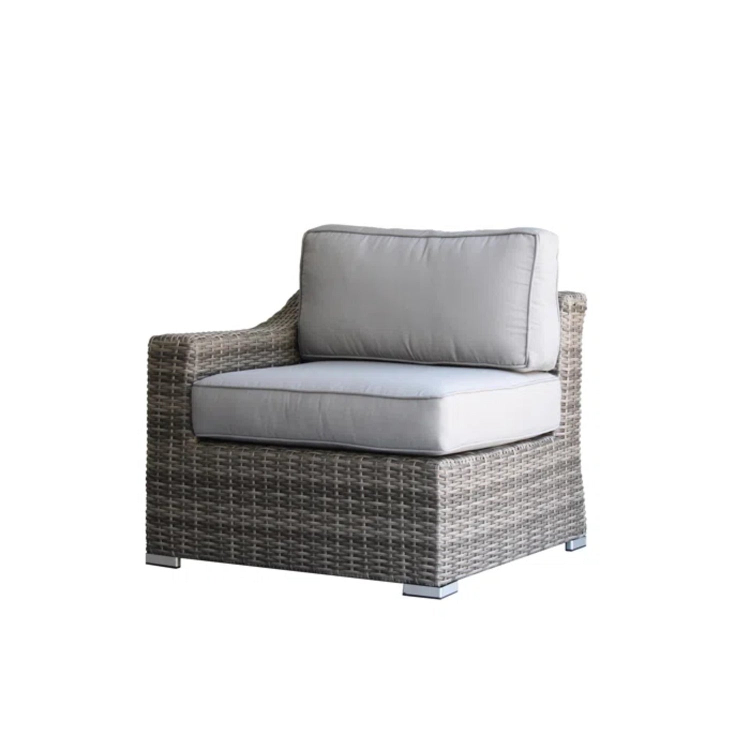 7-Piece Fully Assembled Wicker Patio Sofa Set with Cushions