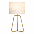 Modern Marble Lampshade Desk Lamp