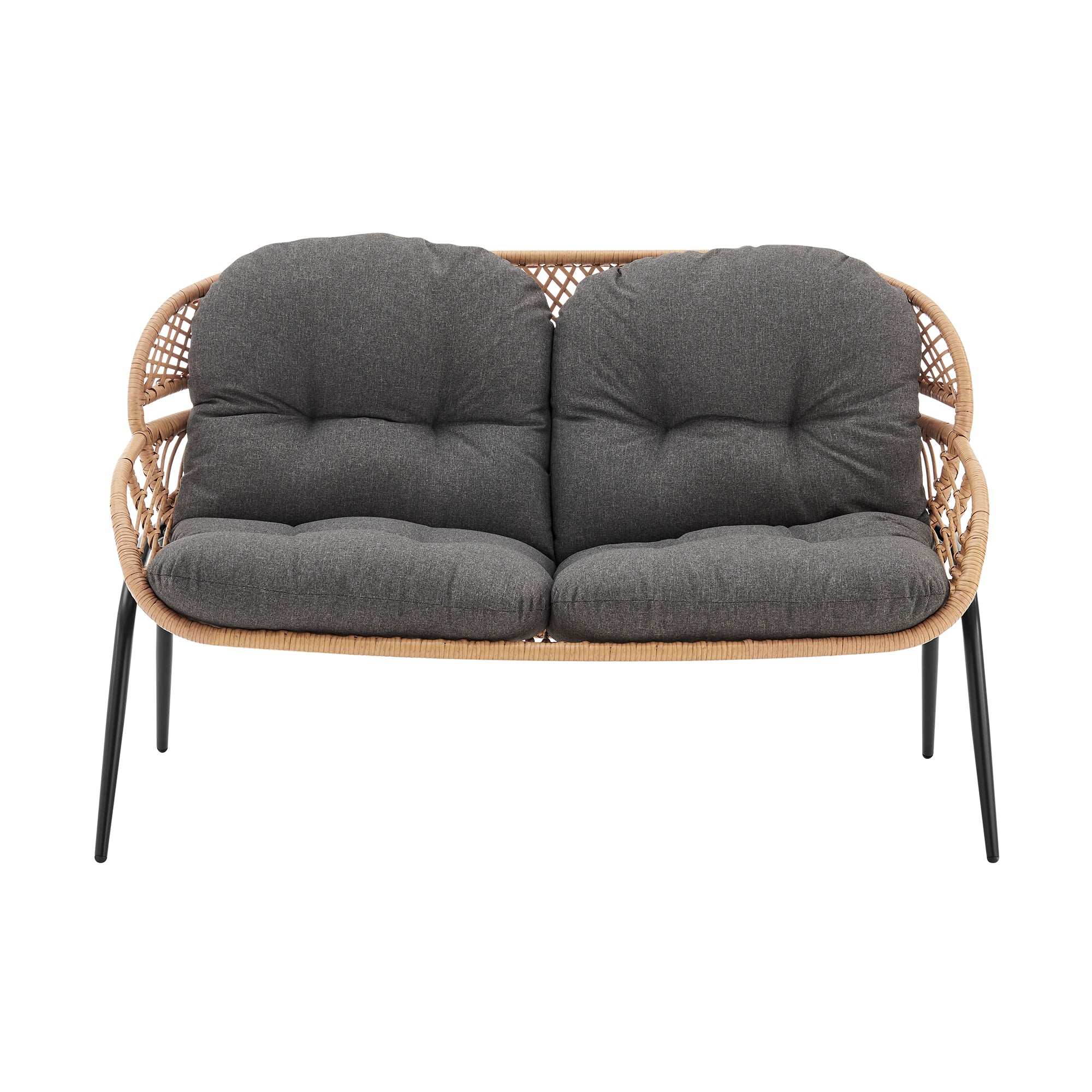 Pine 4-Piece Conversation Set
