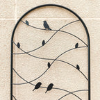 2 Pack Metal Garden Trellis 71" x 19.7"