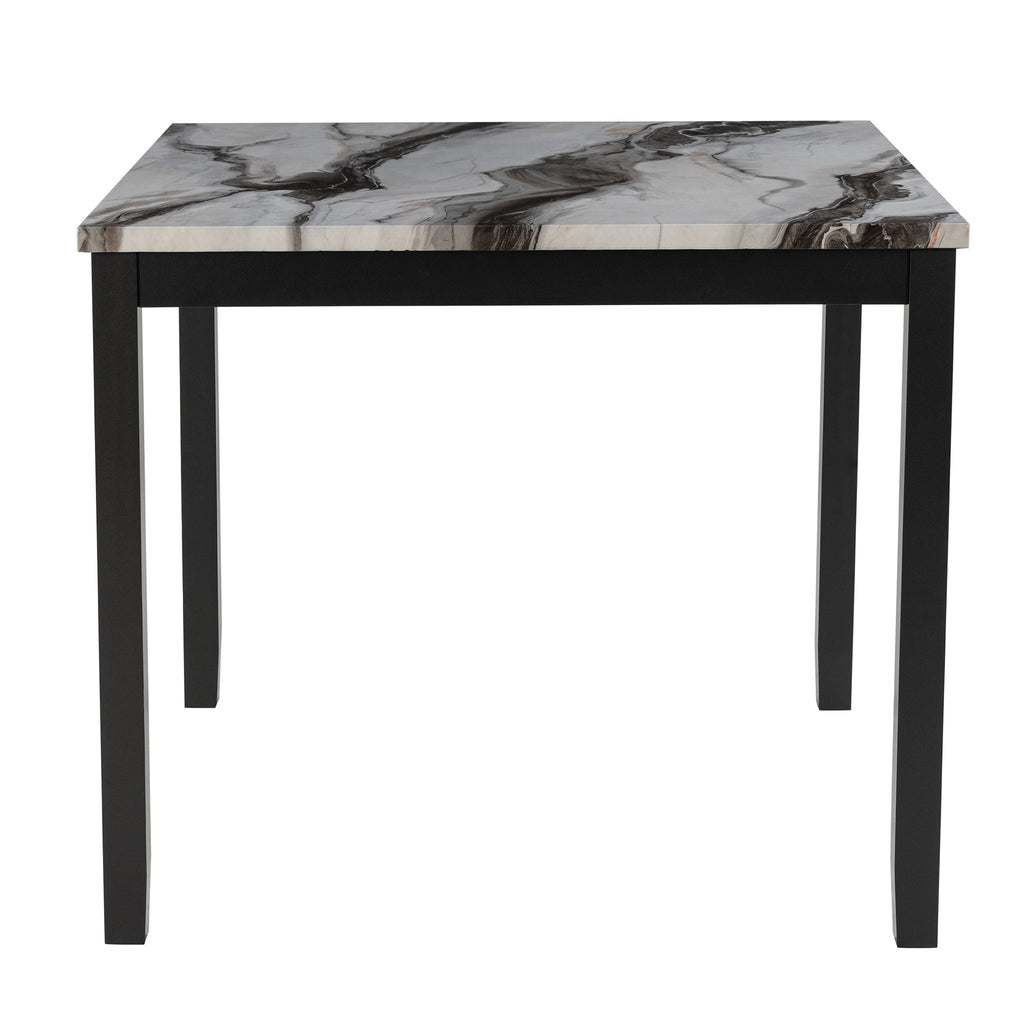 Leoncia Bar Table and 4 Bar Stools