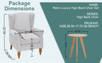 Vintage Luxury Coffee Table & Armchair Set