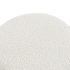 Wesley Sherpa Upholstered Ottoman Footstool