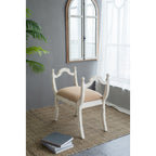 Harlow Bench - Farmhouse/French Country Style Vanity Chair