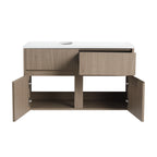 32 Inch Wall-Mounted Bathroom Vanity