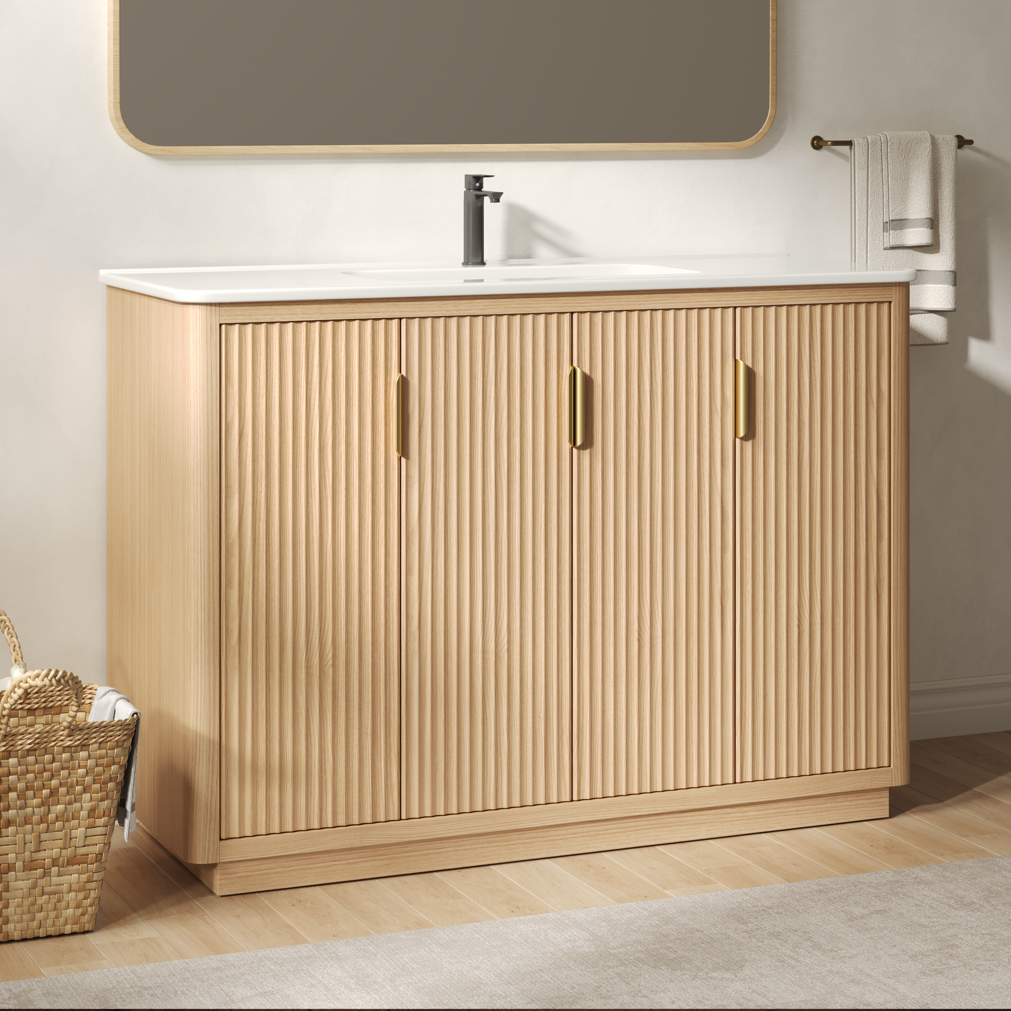 48 Inch Freestanding Bathroom Vanity