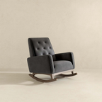 Elegant Style Demetrius Dark Rocking Chair