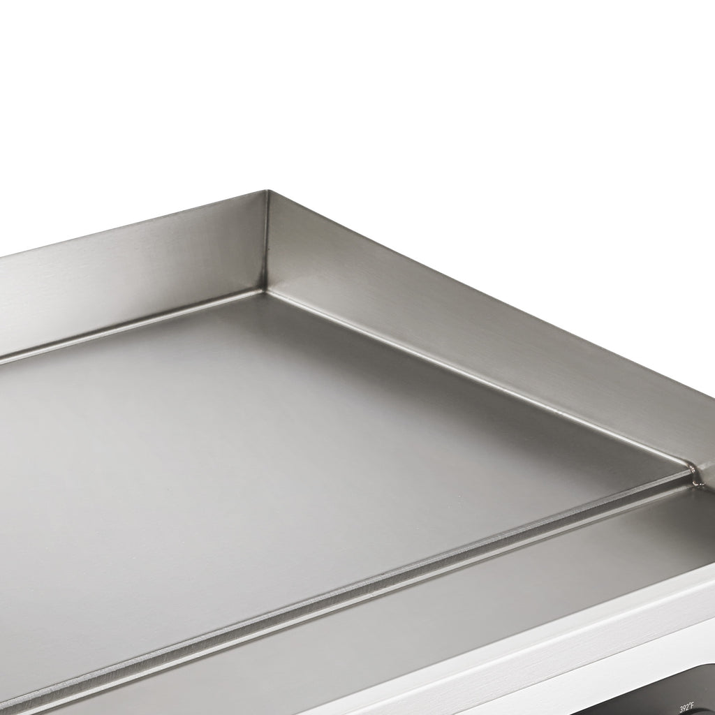 Commercial Electric Griddle - 21 x 11.8 Inch, 1750W