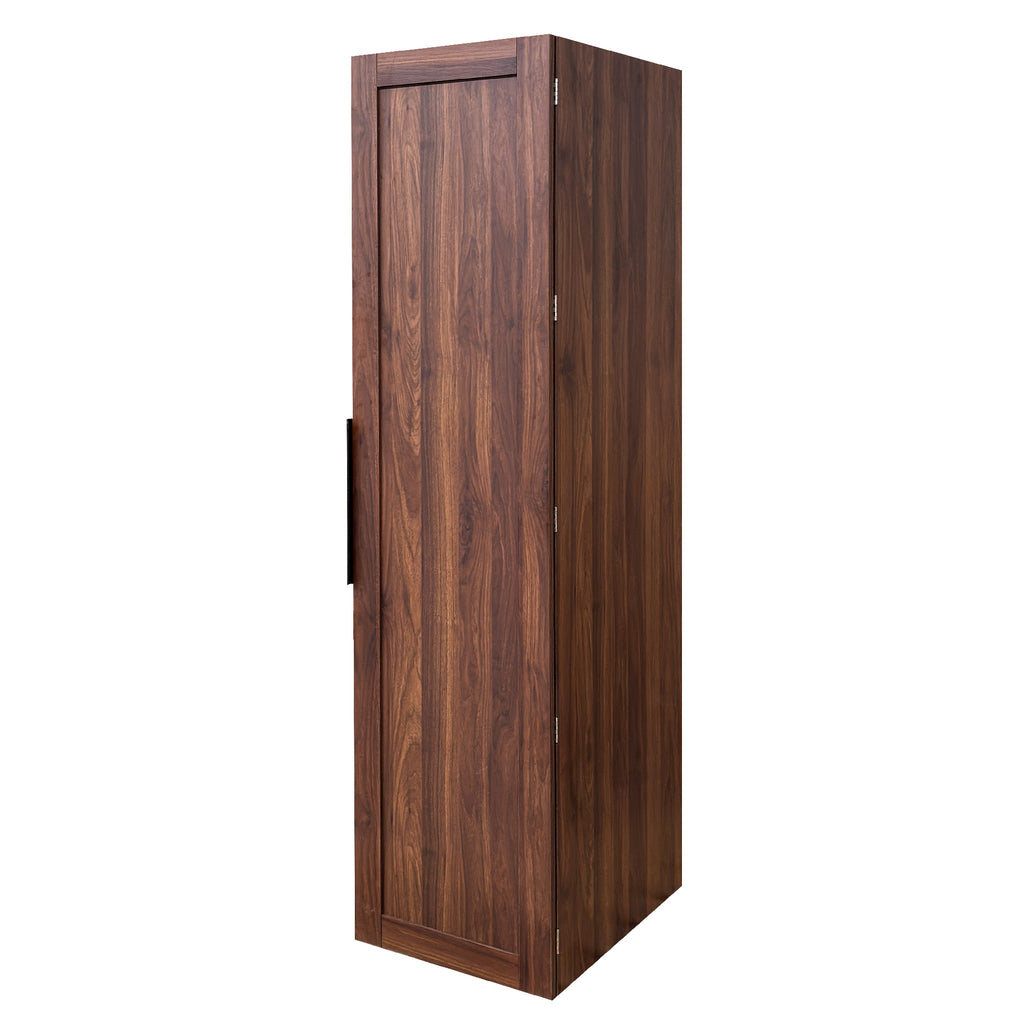 Brown Freestanding Buffet Cabinet with Doors & Shelves