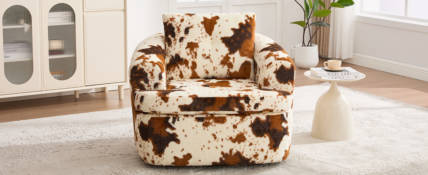 360° Swivel Sofa Chair Accent Barrel Chair