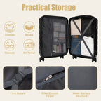 20 Inch ABS Hard Shell Travel Checked Luggage