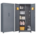 Gray And Heavy Duty Storage Cabinet