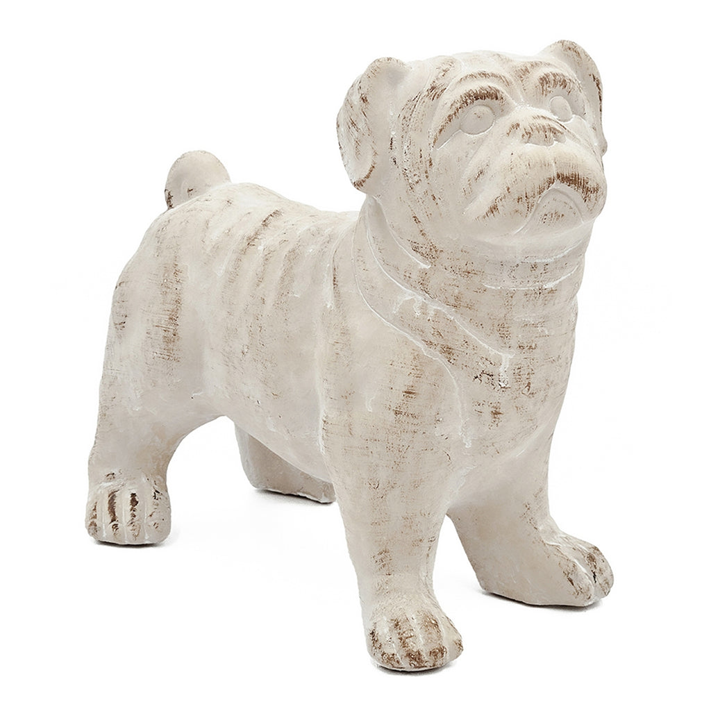 8.5x4.5x8.1" Standing Bulldog Figurine