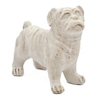 8.5x4.5x8.1" Standing Bulldog Figurine
