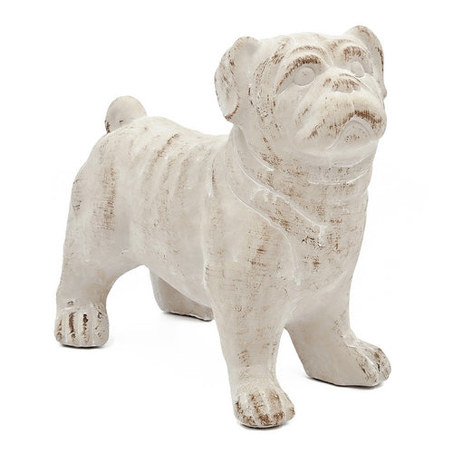 8.5x4.5x8.1" Standing Bulldog Figurine